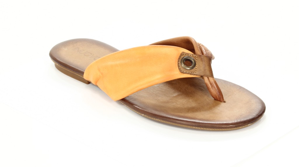 Inuovo Klapki Damskie OP1829 Coconut-Orange