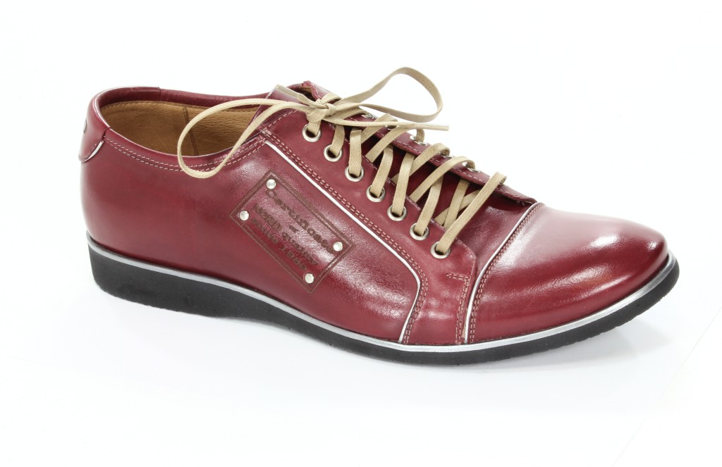 Nord Półbuty Męskie 7287B211A Czerwony 