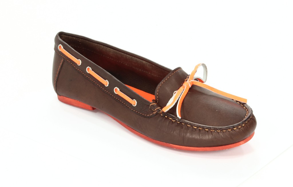 Inuovo Lordsy Damskie SM1800 Marrone-Orange Neon