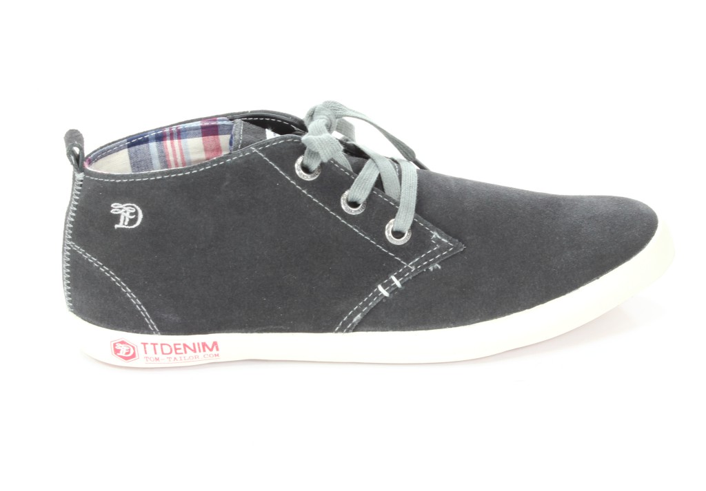 Tom Tailor Półbuty Męskie 0644511 084 Dark Grey 