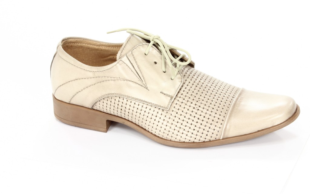 Lukas Półbuty Męskie 222P Pieczarka