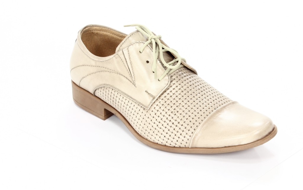 Lukas Półbuty Męskie 222P Pieczarka