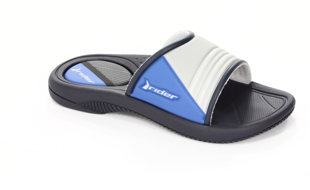 Rider Klapki Młodzieżowe 80944-22106 Blue/Grey 