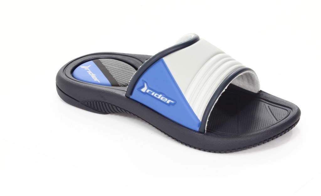 Rider Klapki Młodzieżowe 80944-22106 Blue/Grey 