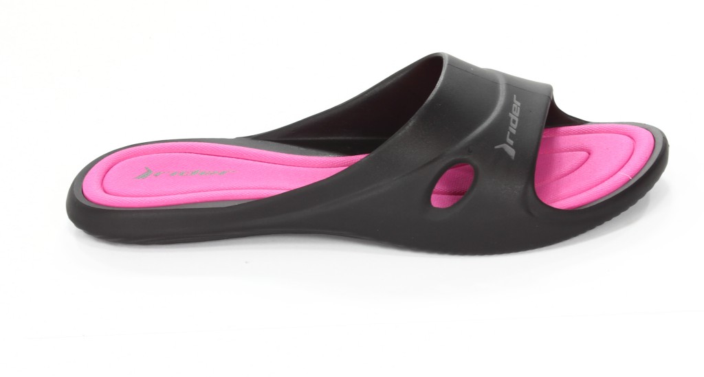 Rider Klapki Damskie 80924-20753 Slide Feet III Fem Black/Pink