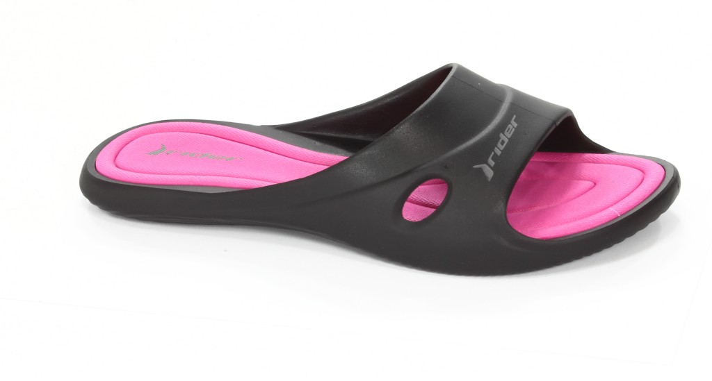 Rider Klapki Damskie 80924-20753 Slide Feet III Fem Black/Pink