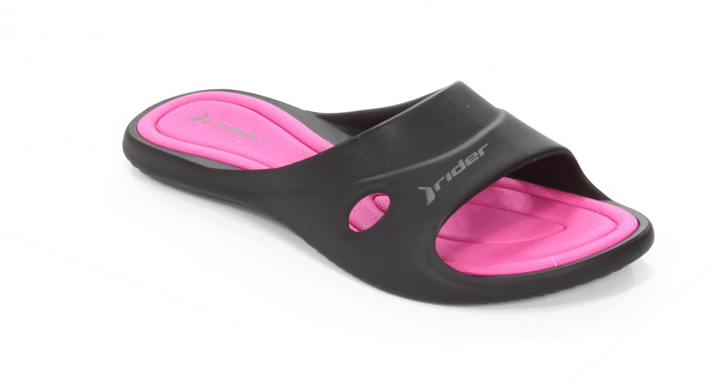 Rider Klapki Damskie 80924-20753 Slide Feet III Fem Black/Pink