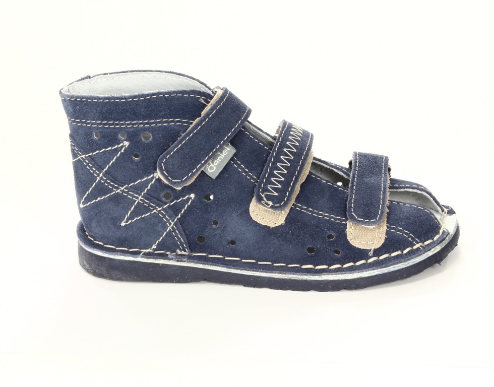 Daniel Sandały Dziecięce Profilaktyczne WZ/415 Jeans
