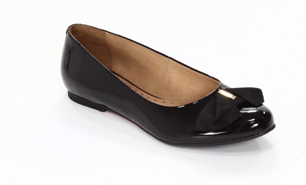 Badura Baleriny Damskie 1083-69-023 Czarny 
