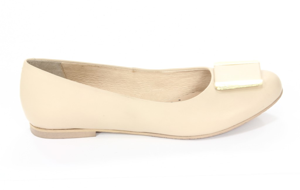 Badura Baleriny Damskie 1039-69-221-221 Beżowy 