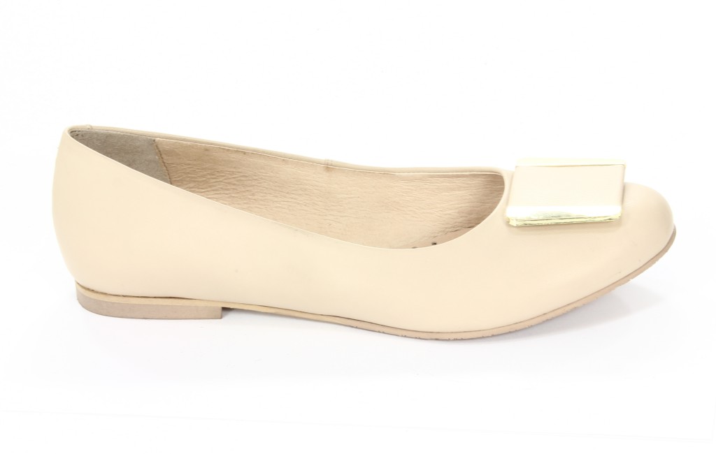 Badura Baleriny Damskie 1039-69-221-221 Beżowy 