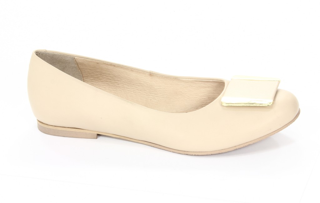 Badura Baleriny Damskie 1039-69-221-221 Beżowy 