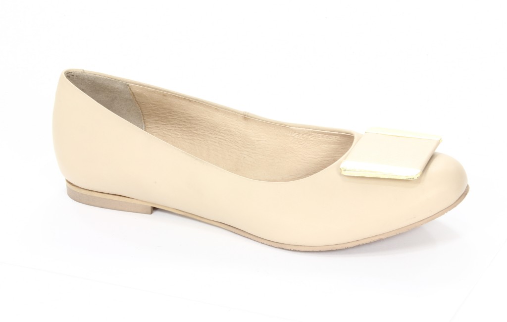 Badura Baleriny Damskie 1039-69-221-221 Beżowy 