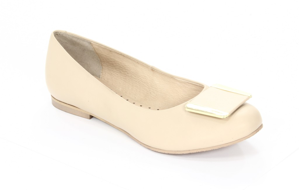 Badura Baleriny Damskie 1039-69-221-221 Beżowy 