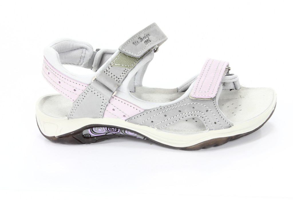 Orion Sandały Damskie BI62717-243 Perla-Lavanda Nubuk 