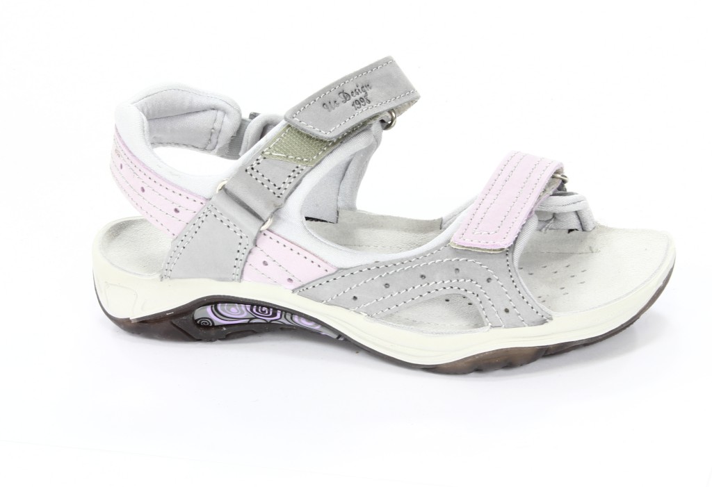 Orion Sandały Damskie BI62717-243 Perla-Lavanda Nubuk 