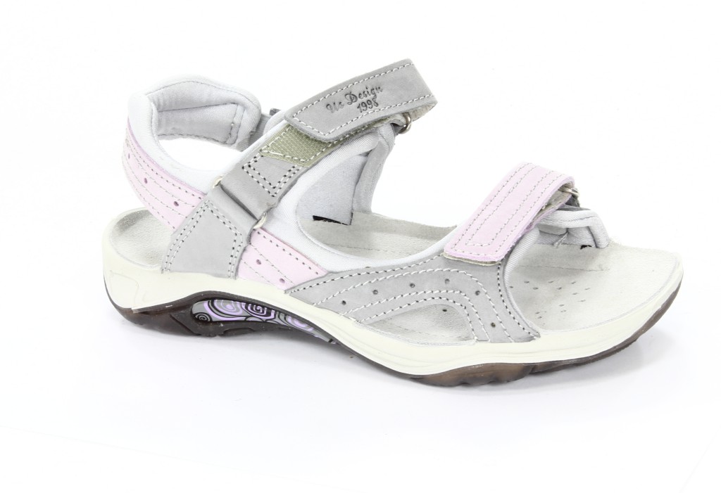 Orion Sandały Damskie BI62717-243 Perla-Lavanda Nubuk 