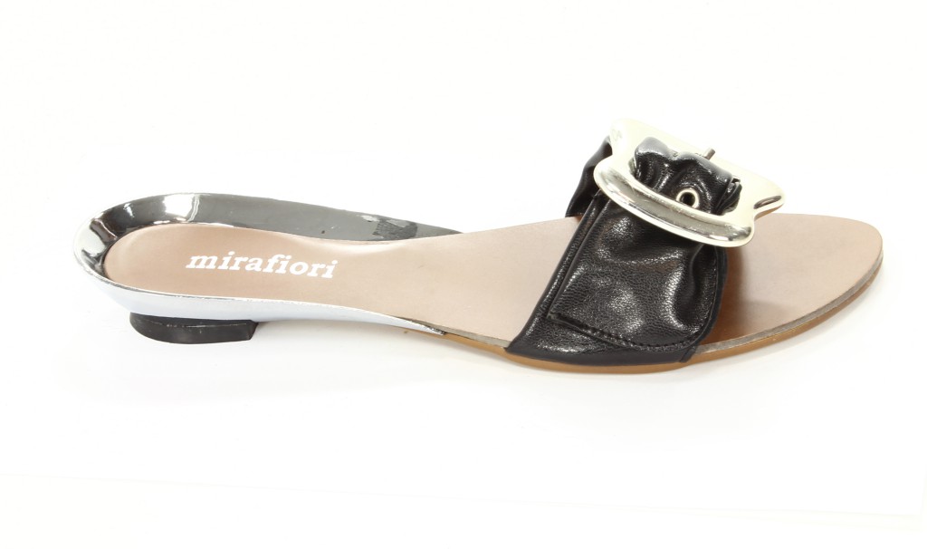 Mirafiori Klapki Damskie JB-0912-S Black 