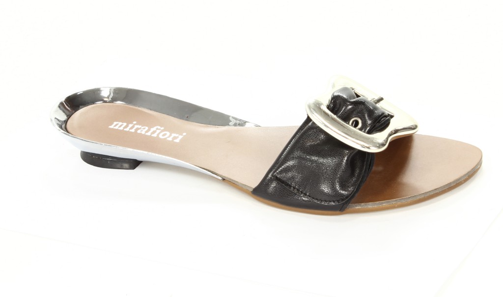 Mirafiori Klapki Damskie JB-0912-S Black 