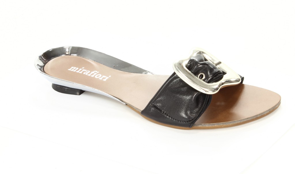Mirafiori Klapki Damskie JB-0912-S Black 