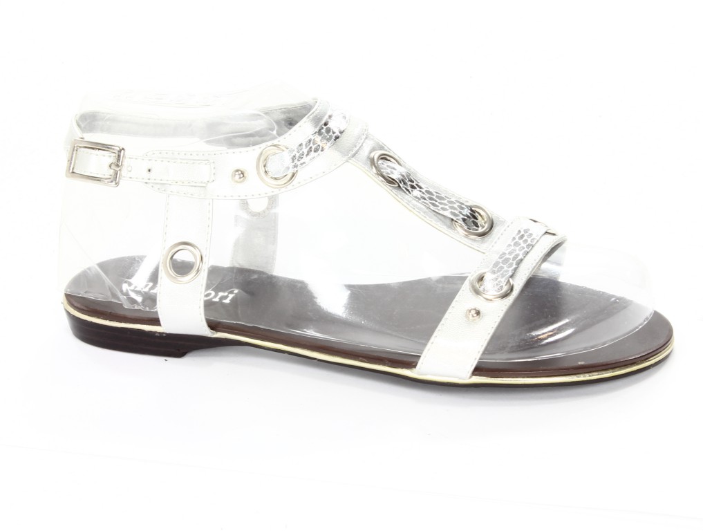 Mirafiori Sandały Damskie 1A02-2120-10A Silver 