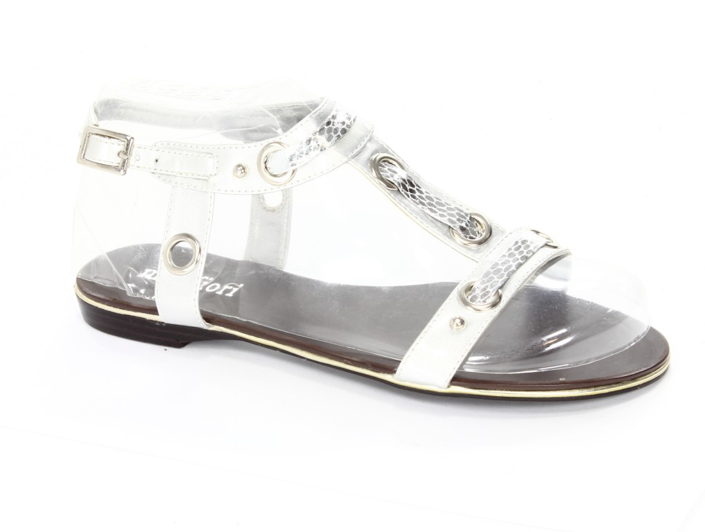 Mirafiori Sandały Damskie 1A02-2120-10A Silver 