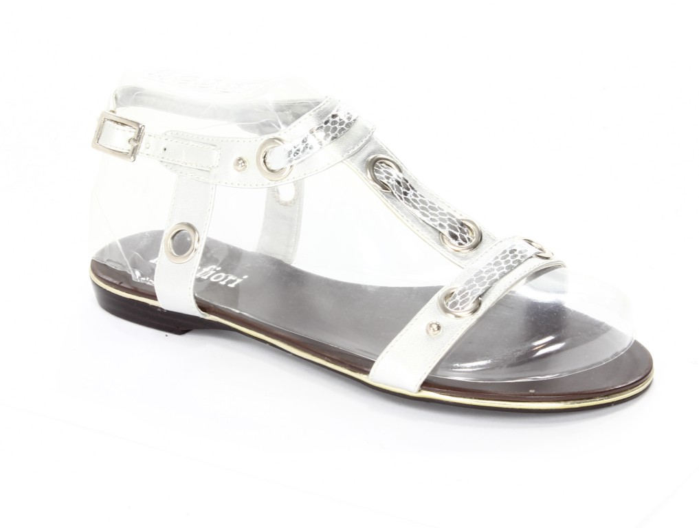 Mirafiori Sandały Damskie 1A02-2120-10A Silver 