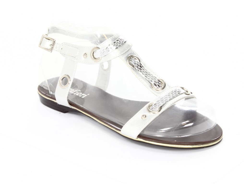 Mirafiori Sandały Damskie 1A02-2120-10A Silver 