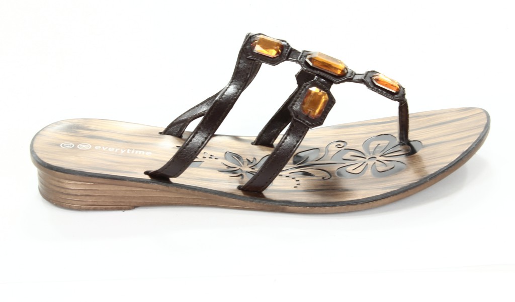 Everytime Klapki Damskie 11B8070-3 Brown