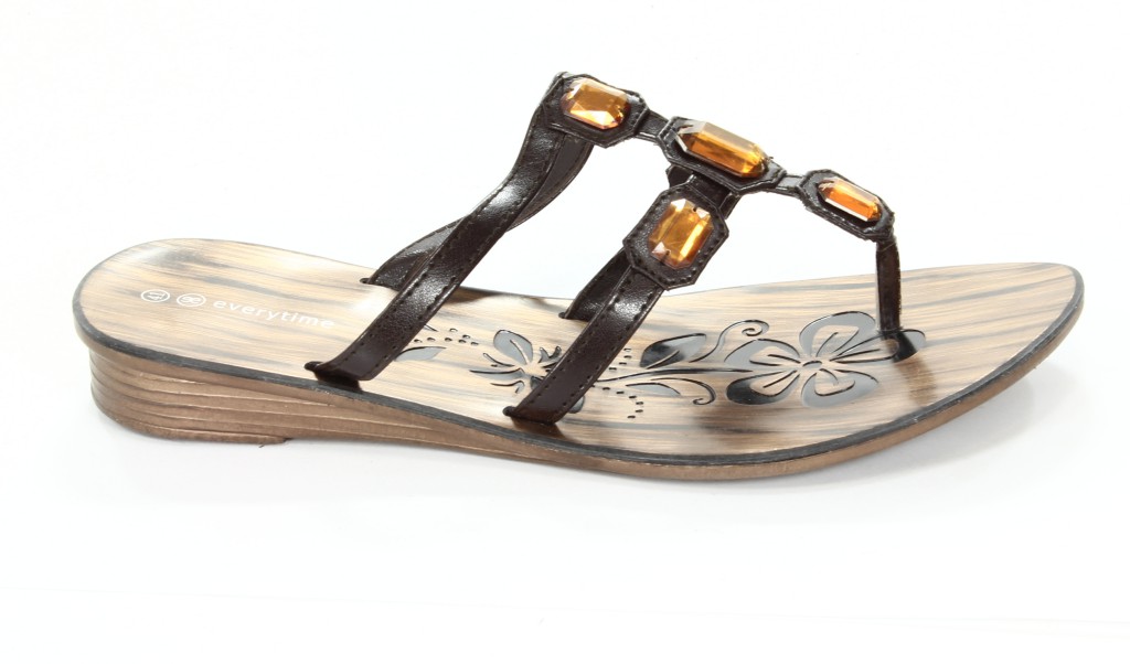 Everytime Klapki Damskie 11B8070-3 Brown