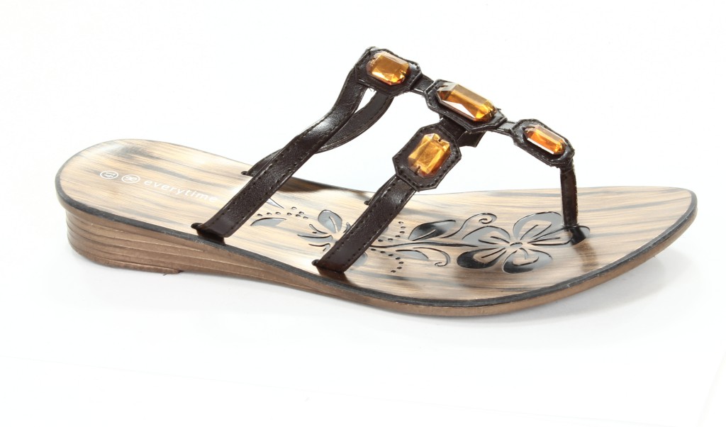 Everytime Klapki Damskie 11B8070-3 Brown