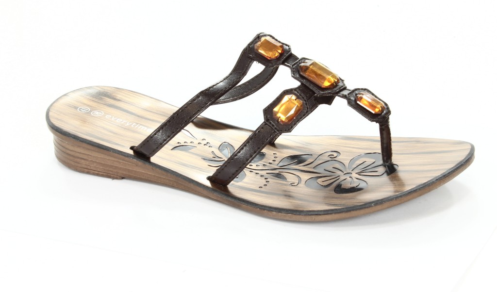Everytime Klapki Damskie 11B8070-3 Brown