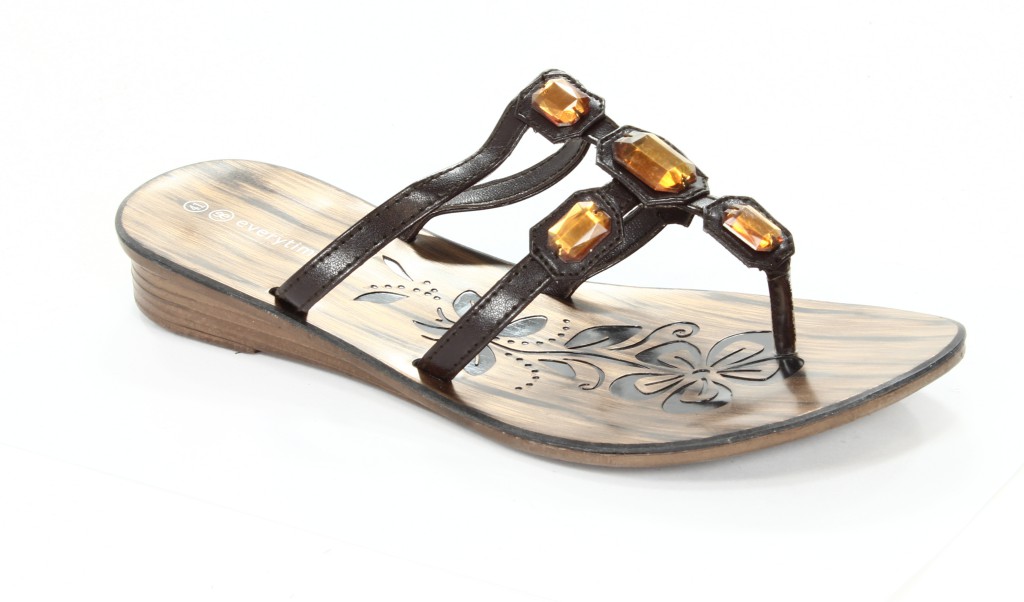 Everytime Klapki Damskie 11B8070-3 Brown