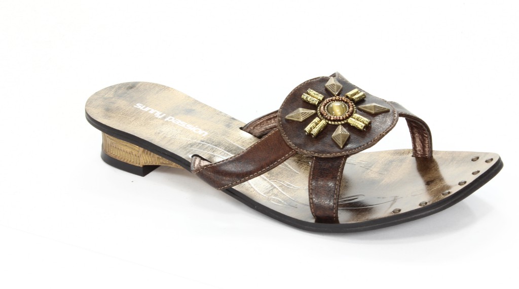 Sunny Passion Klapki Damskie LL-L-3938-A Coffee