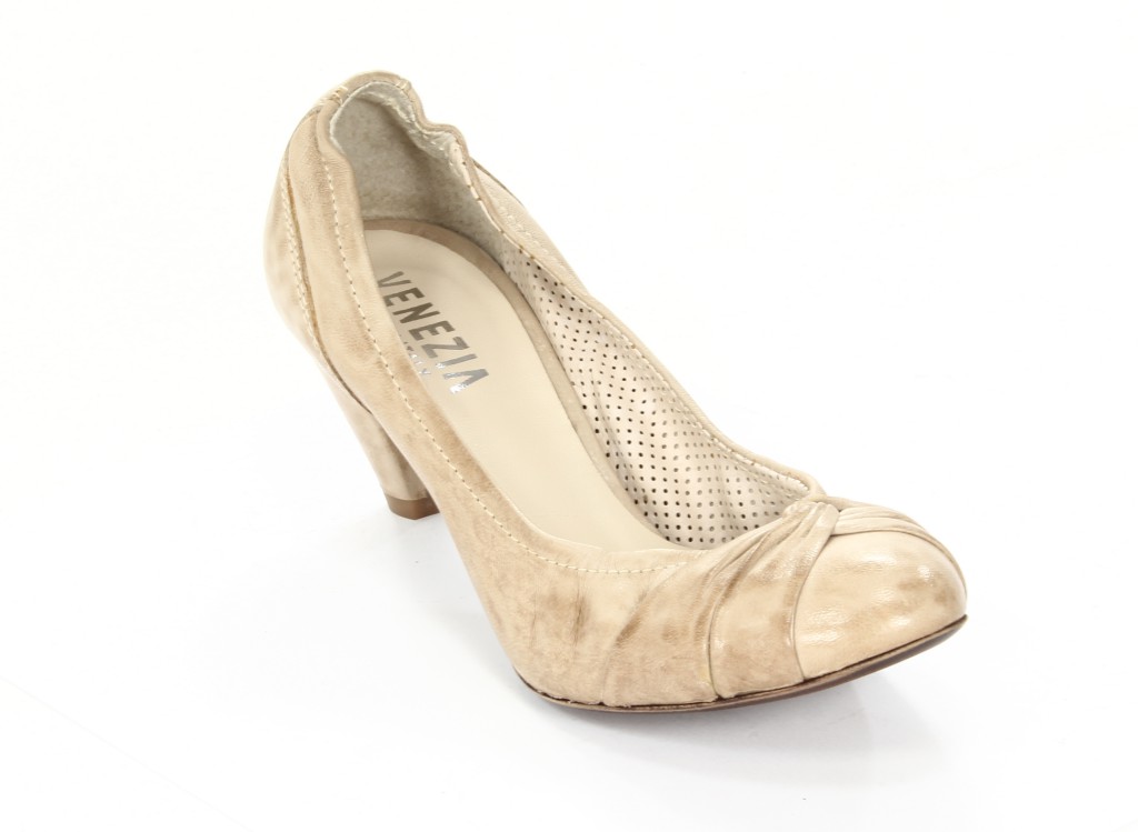 Venezia Czółenka Damskie 670 Beige 