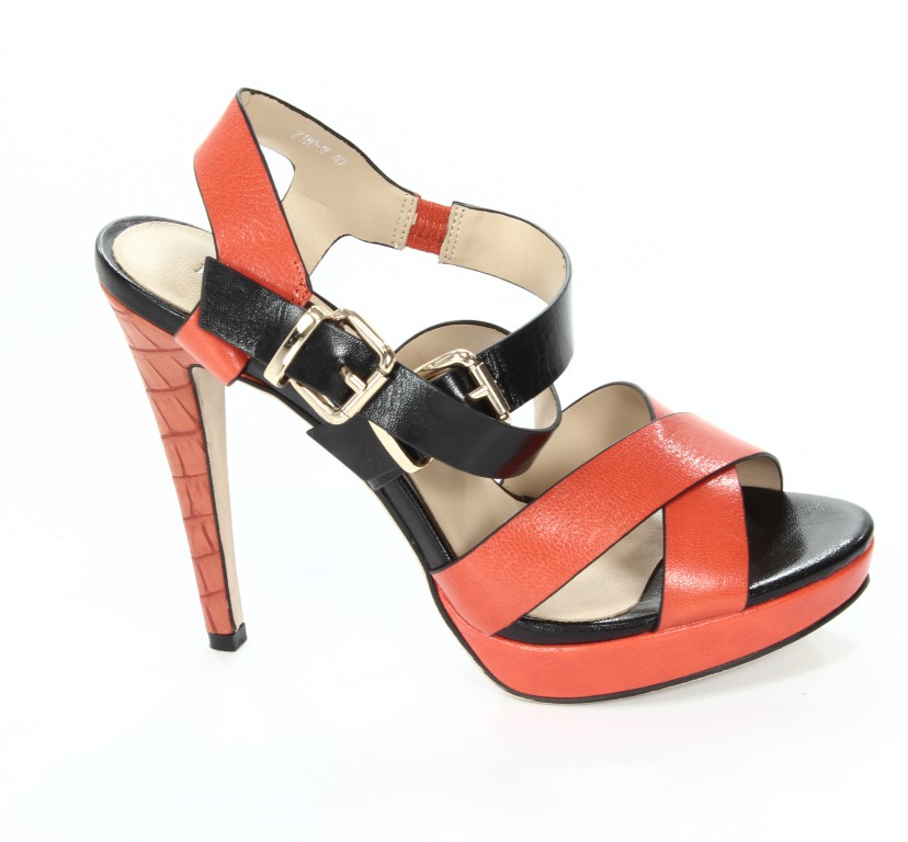 Franco Lucci Sandały Damskie 2180-18 Black 