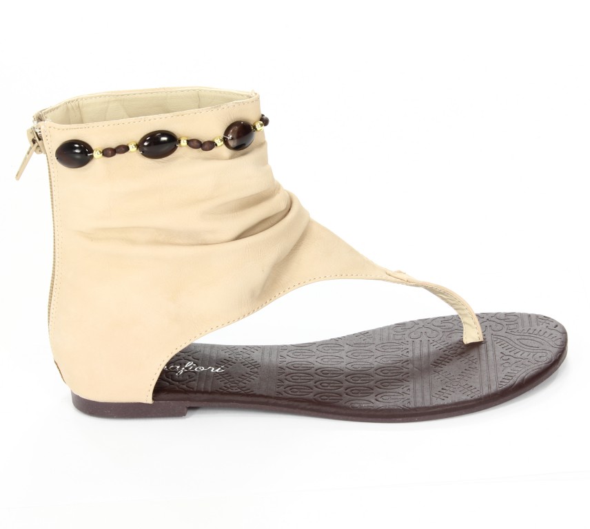 Mirafiori Sandały Damskie YD015-51 Beige