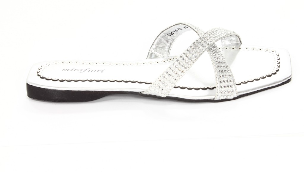 Mirafiori Klapki Damskie C-8216-02 Silver 