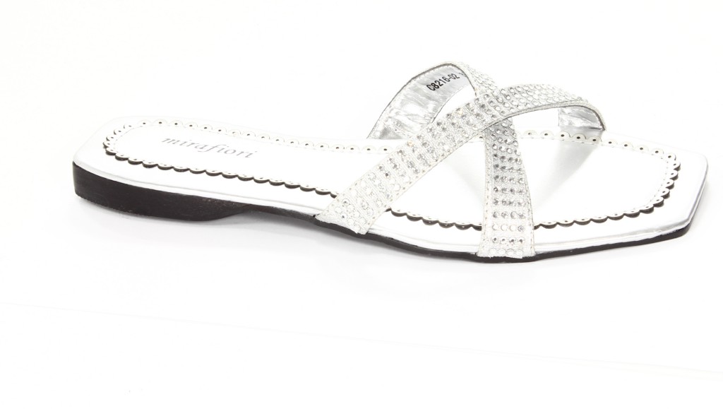 Mirafiori Klapki Damskie C-8216-02 Silver 