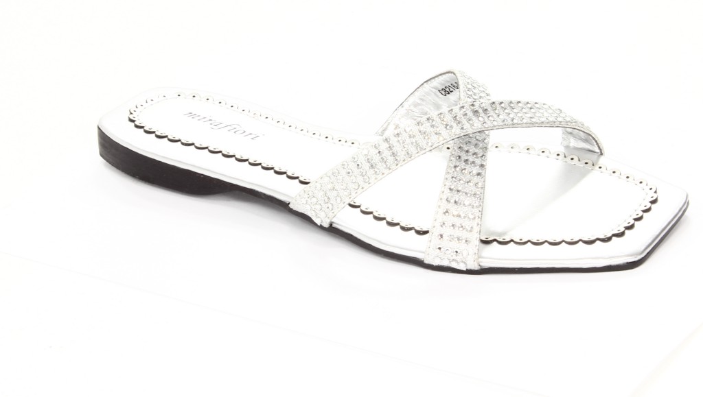 Mirafiori Klapki Damskie C-8216-02 Silver 