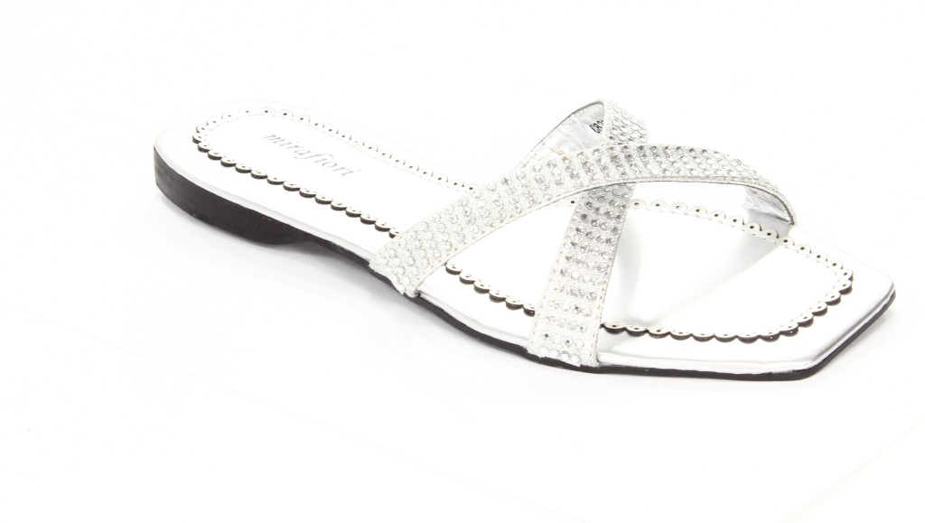 Mirafiori Klapki Damskie C-8216-02 Silver 