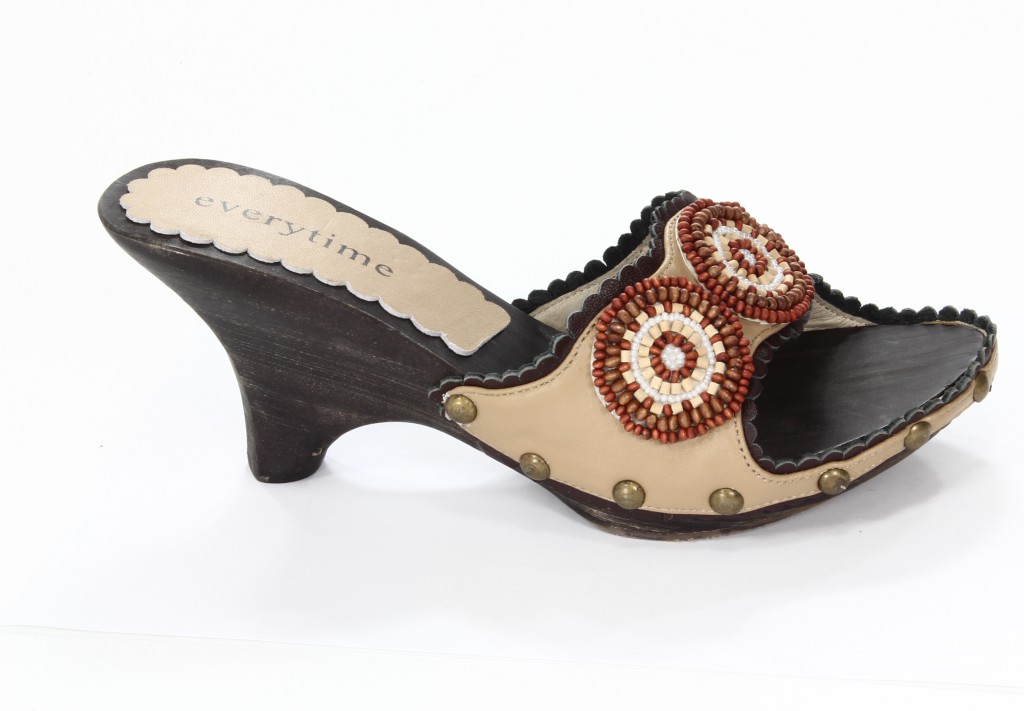 Everytime Klapki Damskie TSW19A99 Beige/Brown