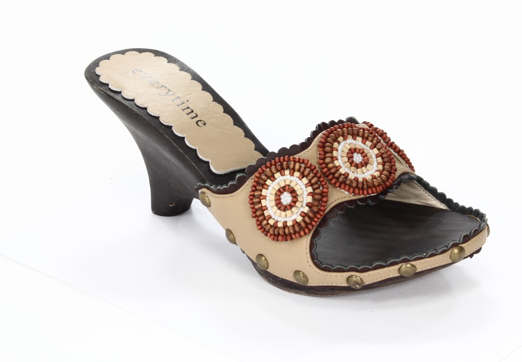 Everytime Klapki Damskie TSW19A99 Beige/Brown