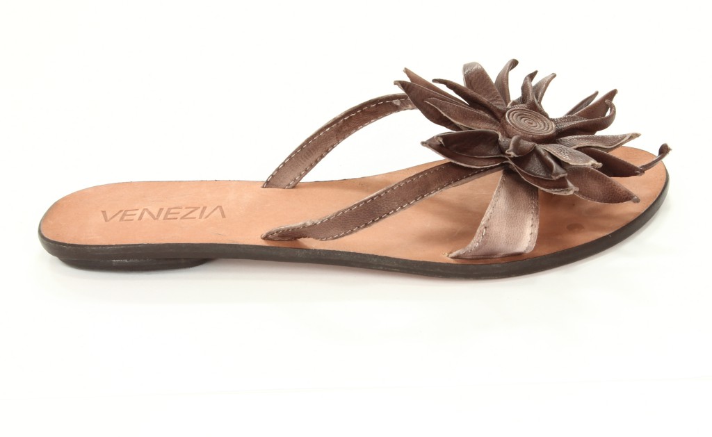 Venezia Klapki Damskie 12782 DK.Brown 