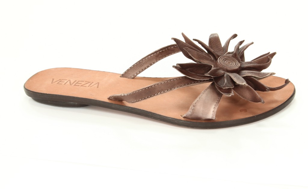 Venezia Klapki Damskie 12782 DK.Brown 