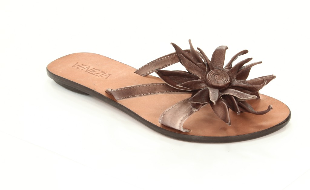 Venezia Klapki Damskie 12782 DK.Brown 