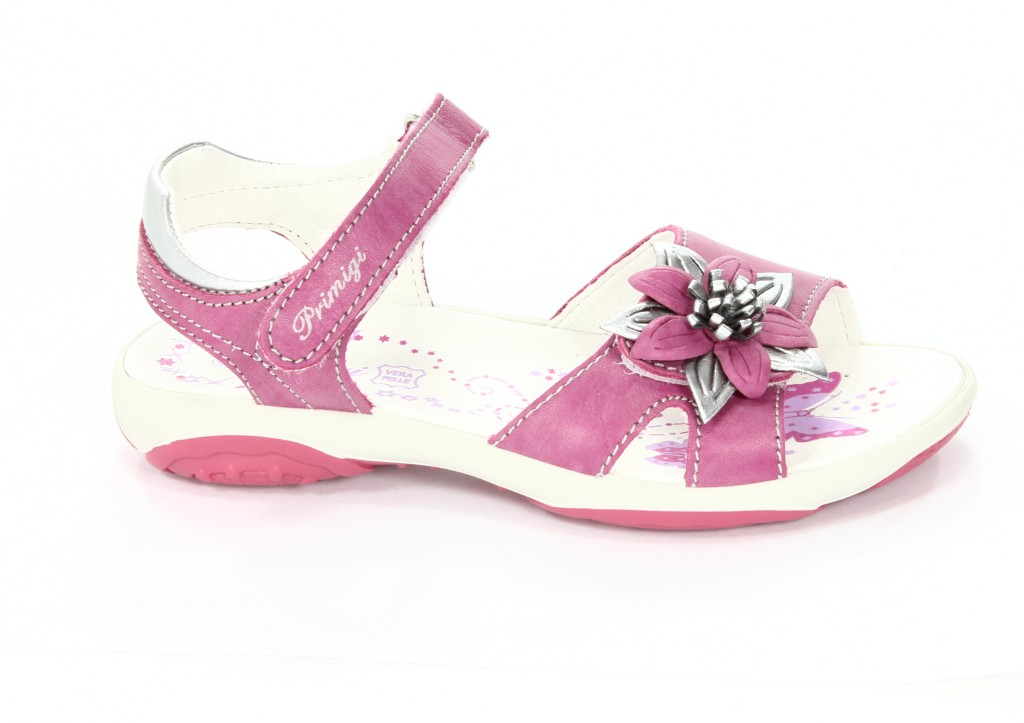 Primigi Sandały Dziecięce 86772-00 Fata Nappa Delave/Fuxia 