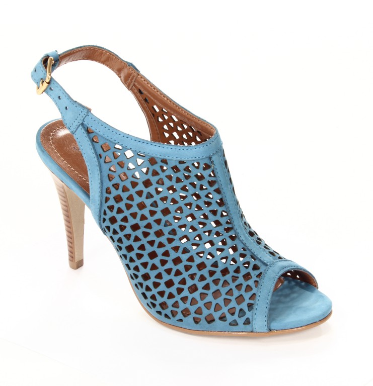 Stephanie Sandały Damskie 5505 Nubuck Oceano