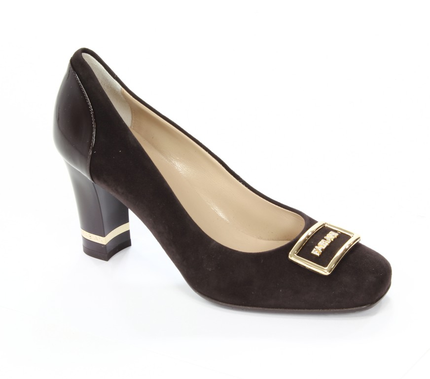 Fabiani Czółenka Damskie 5419 Camoscio 4579 TDM Vernice TDM 