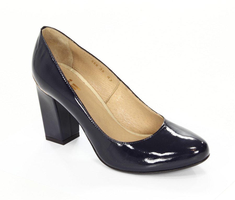 A.J.F Czółenka Damskie 559 Granat 159 